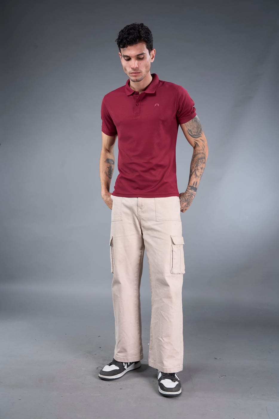 Originals Polo Solid - Front